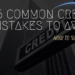 5 Common Credit Mistakes to Avoid and How to Fix Them - Jenn Financial ...